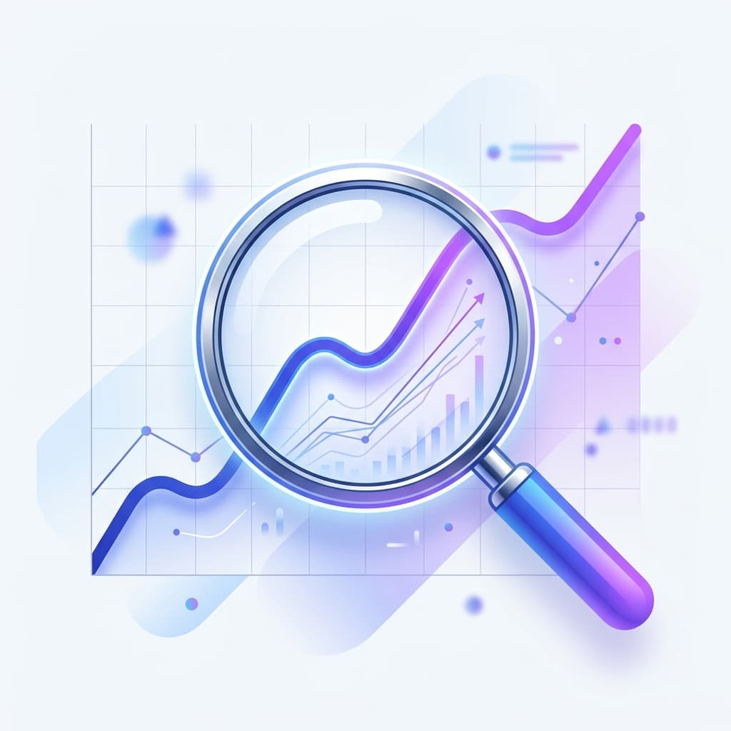 Editorial illustration of solar performance and savings monitoring.
